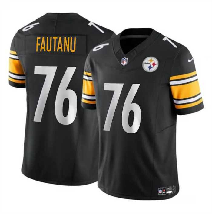 Youth Pittsburgh Steelers #76 Troy Fautanu Black 2024 Draft F.U.S.E. Vapor Untouchable Limited Stitched Jersey Dzhi,We sell and wholesale Youth Pittsburgh Steelers #76 Troy Fautanu Black 2024 Draft F.U.S.E. Vapor Untouchable Limited Stitched Jersey Dzhi on line form chian!